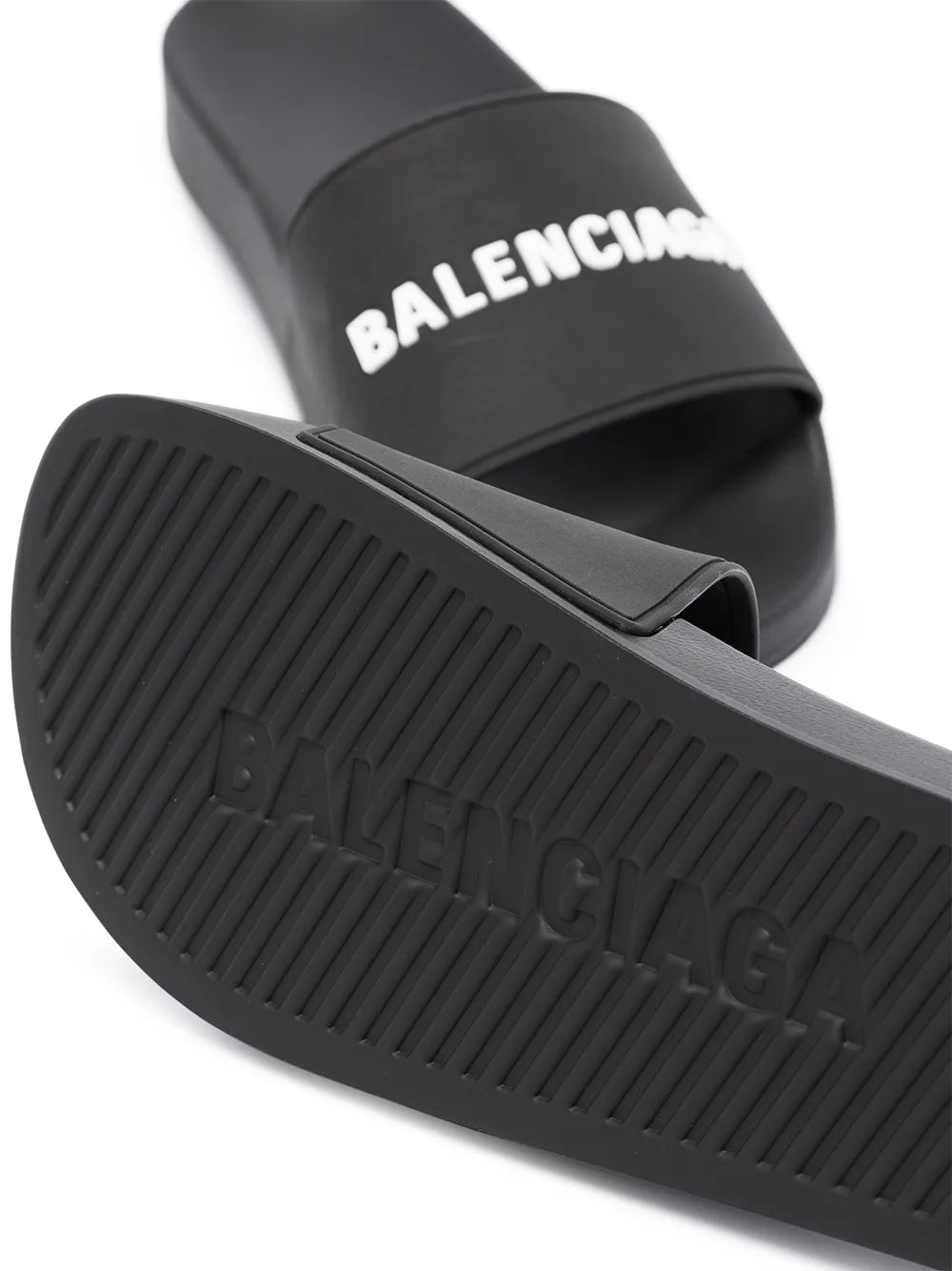 Balenciaga sandalias con logo FF en relieve